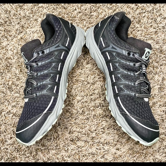 Merrell Black/Grey/Subtle Green Sneakers - Picture 4 of 8